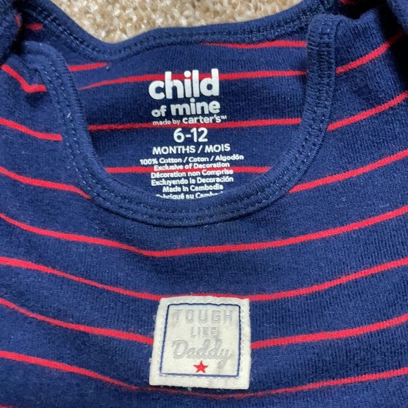 6 piece set of onesies and overalls. Like new! OshKosh, Carter’s, more! 6-12 mo. - Picture 8 of 14